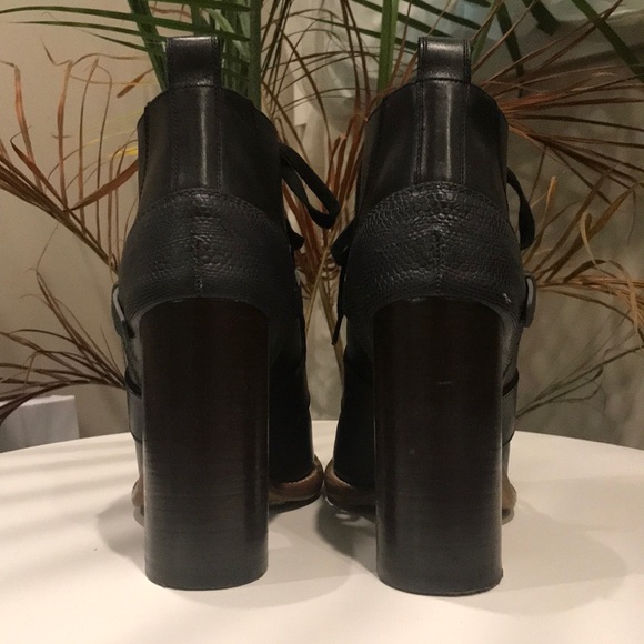 CHLOE Lace Up Heeled Boots - Picture 4 of 8